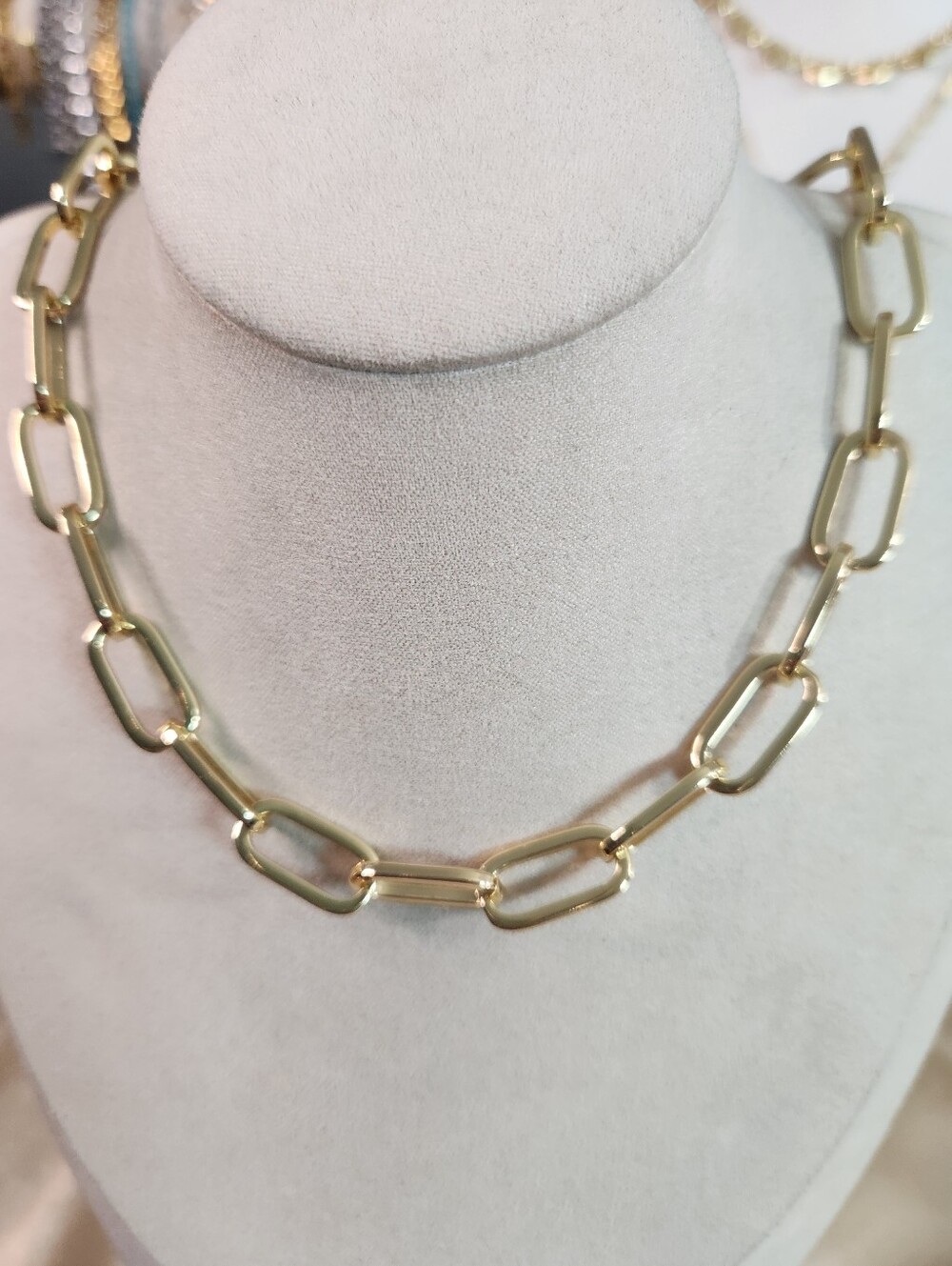 Chunky Paperclip Necklace